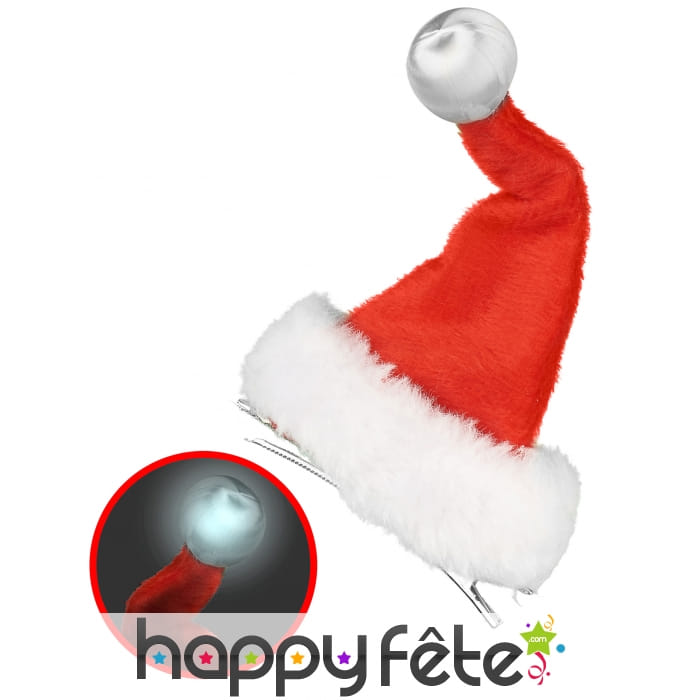 Petit bonnet de Noël lumineux