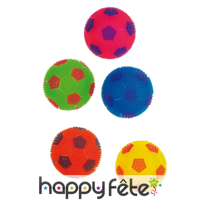 Petite balle de foot lumineuse