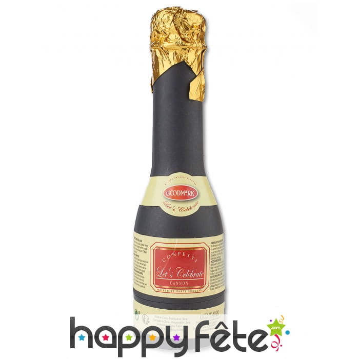 Petites bouteilles de bulles à confettis