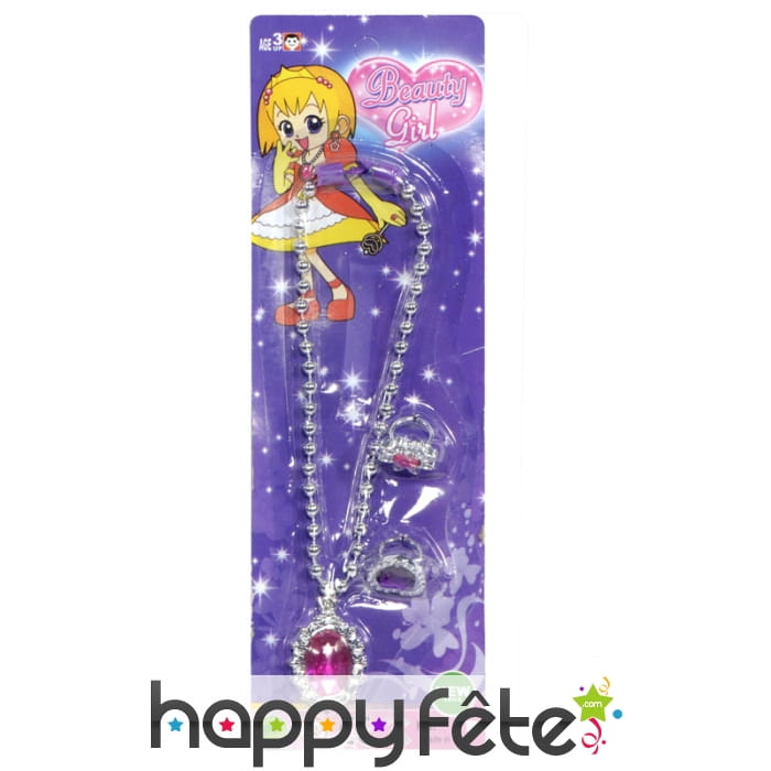 Parure beauty girl pour enfant