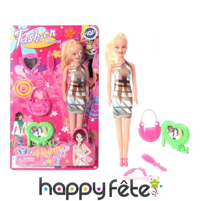 Poupée beauté Mélody de 27 cm