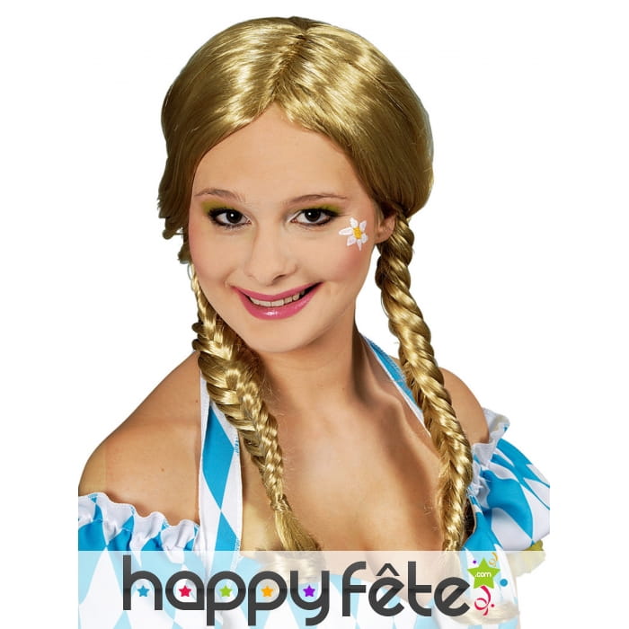 Perruque blonde Oktoberfest