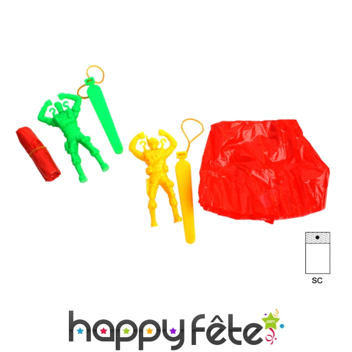 Parachutiste commando avec lanceur