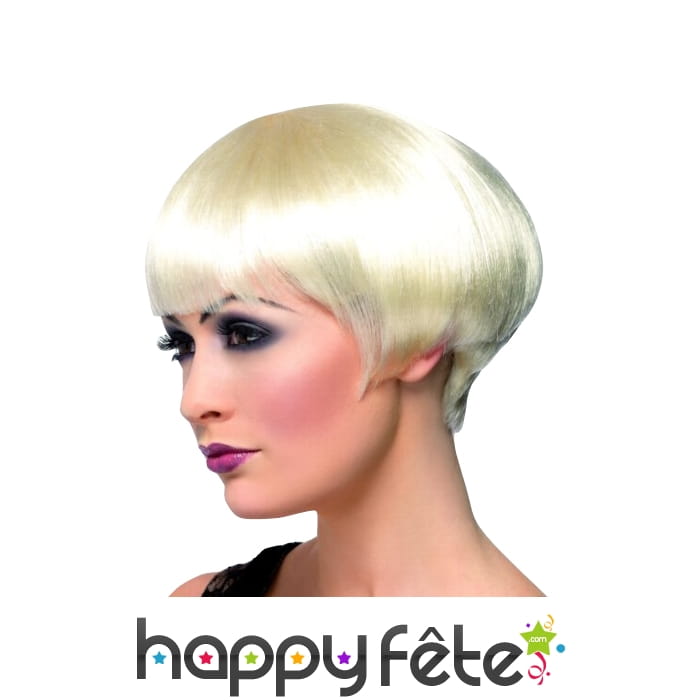 Perruque cabaret blonde
