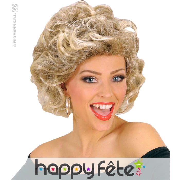 Perruque courte bouclée olivia