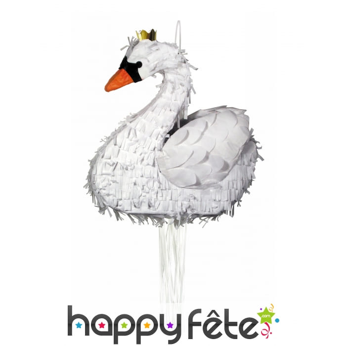 Piñata cygne blanc de 42cm