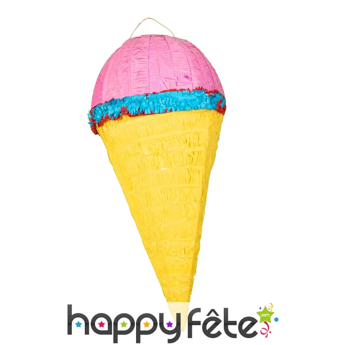 Pinata cornet crème glacée