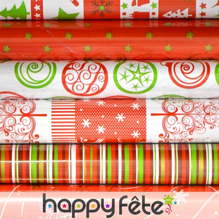 Papier cadeau de Noël fantaisie