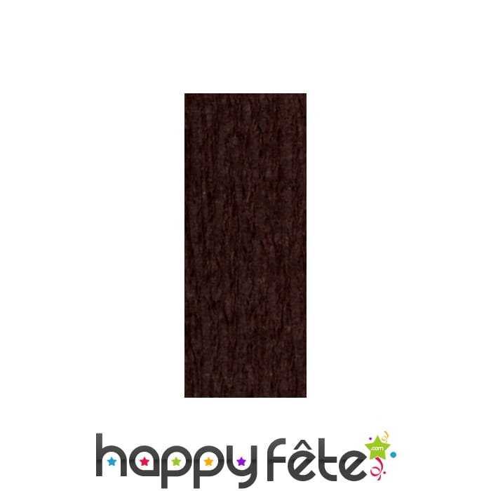 Papier crepe décor chocolat de 0.70x10m