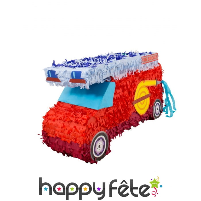 Pinata camion de pompier de 52cm