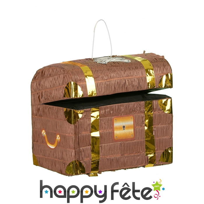 Pinata coffre de pirate, 32cm