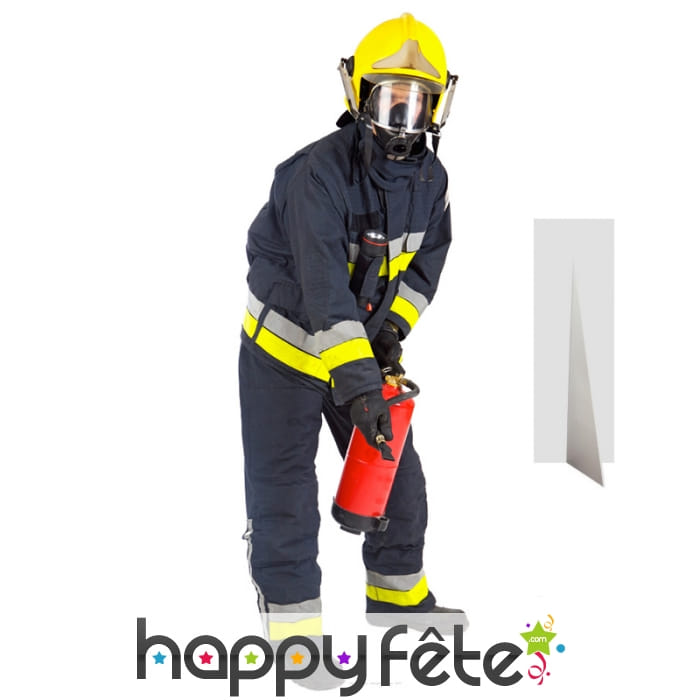 Pompier combinaison de feu taille réelle