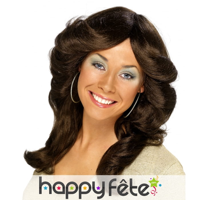 Perruque chatain farraw