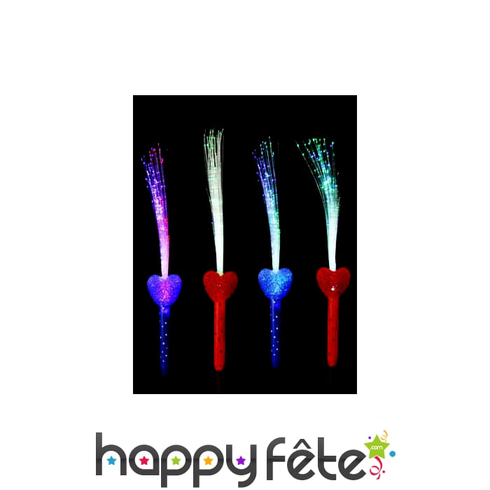 Plumeau coeur lumineux