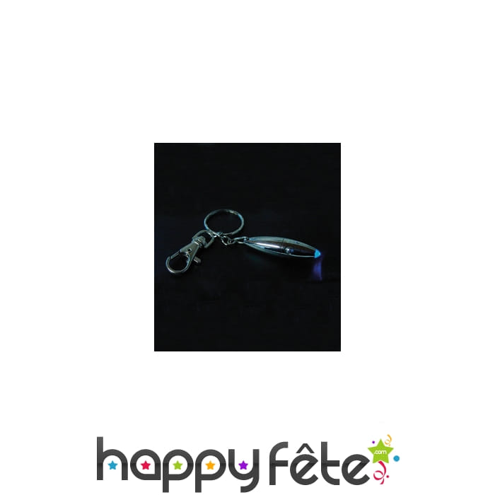 Porte-clé lampe avec piles