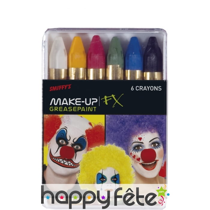 Pack crayons maquillage