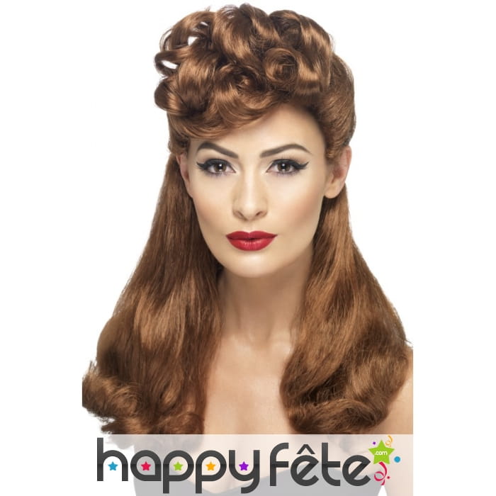 Perruque chatin montage années 40