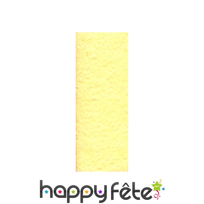 Papier crepon paille de 50 x 200 cm