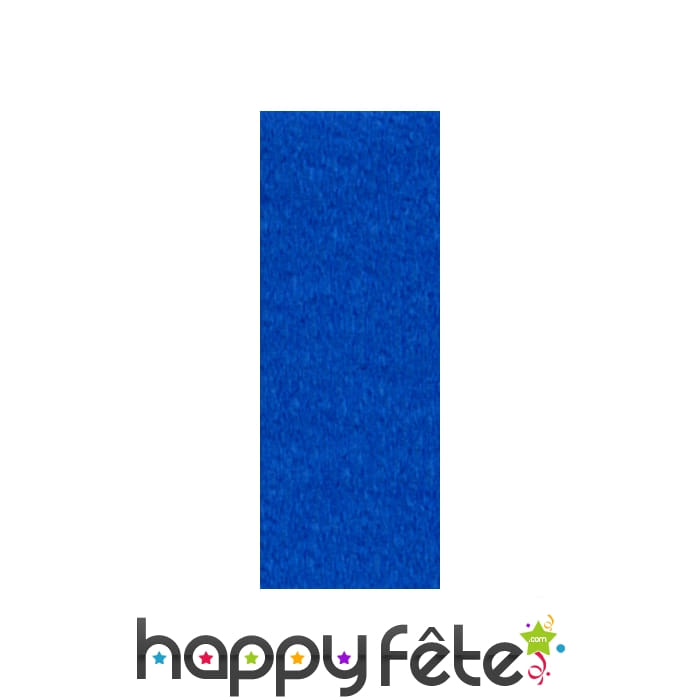 Papier crepon turquoise de 50 x 200 cm