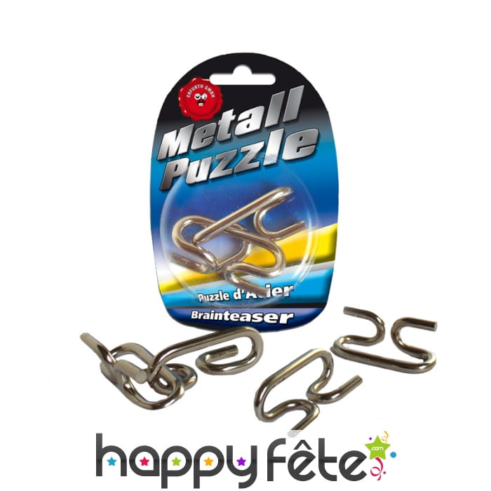 Petit casse tête en métal