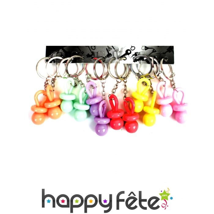 Porte clés tétine