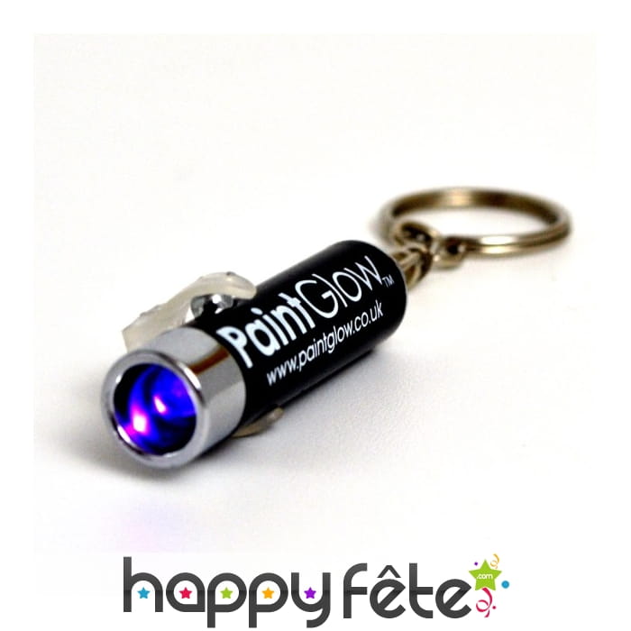 Porte clés UV lumière noire