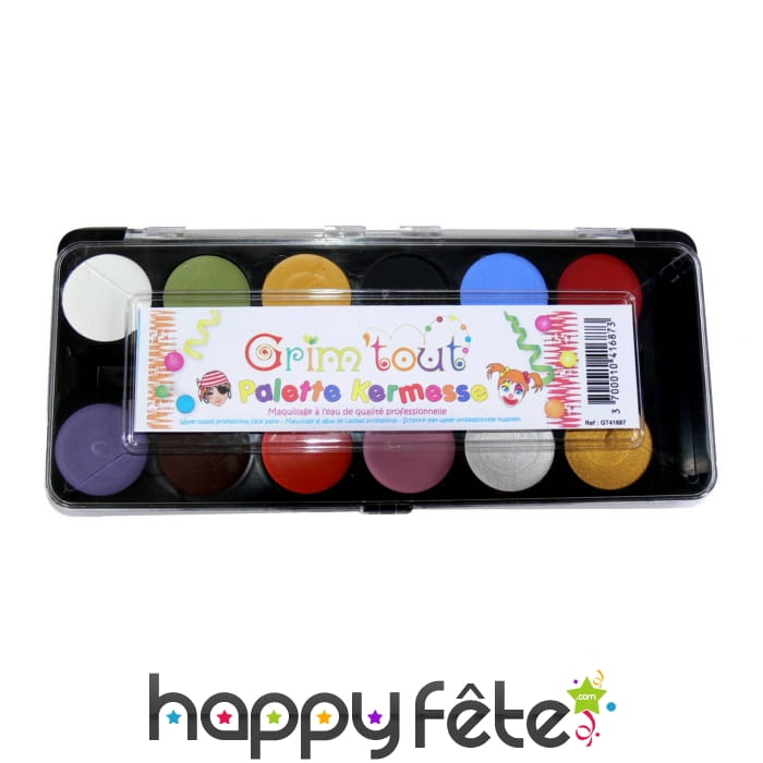 Palette de 12 couleurs, Grim Tout