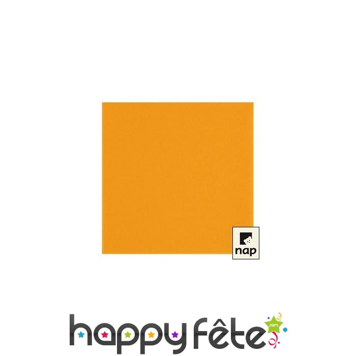 Paquet de 12 serviettes celisoft mandarine