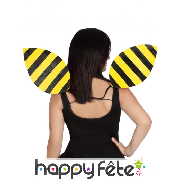 Paire d'ailes abeille pour adulte
