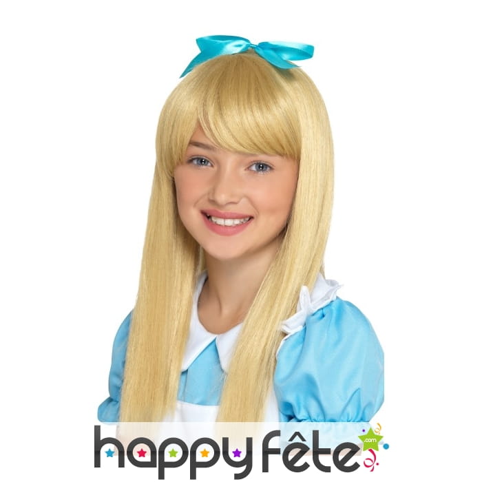 Perruque de Alice pour enfant
