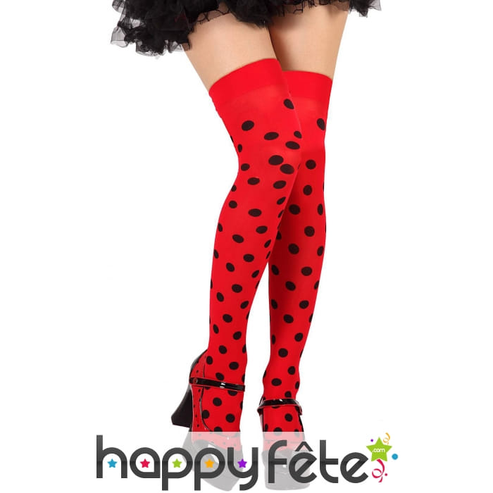 Paire de bas coccinelle pour femme