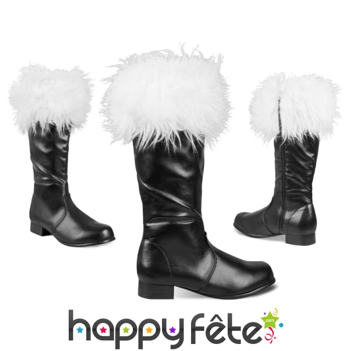 Paire de bottes de père Noël