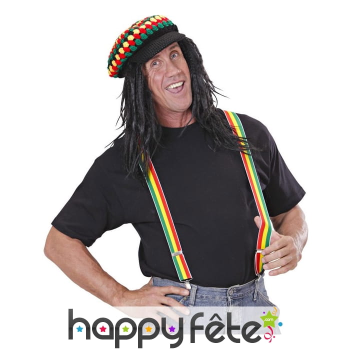 Paire de bretelles jamaïcaines