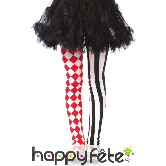 Paire de collant arlequin pour enfant