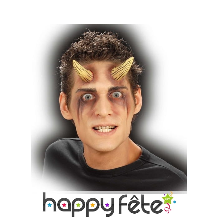 Paire de cornes de démon à coller