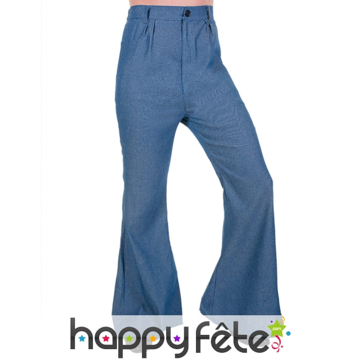 Pantalon disco couleur Jeans pour homme