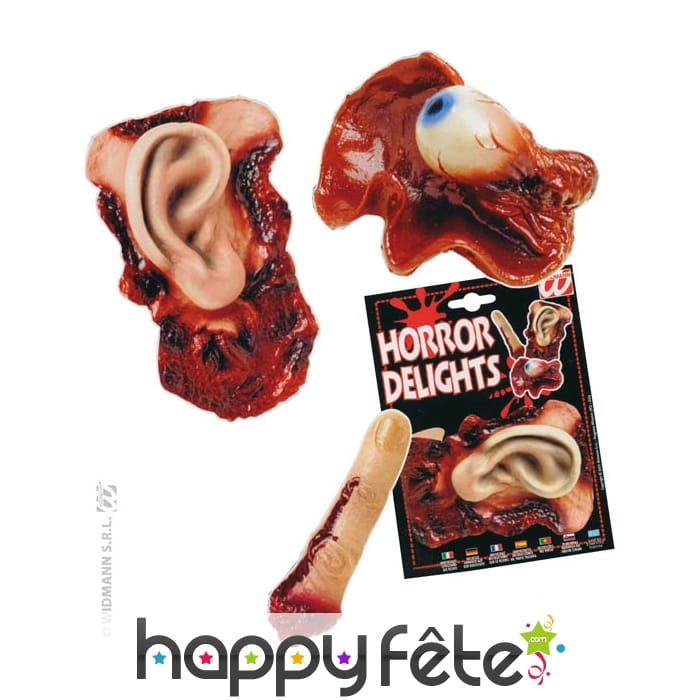 Partie du corps en sang