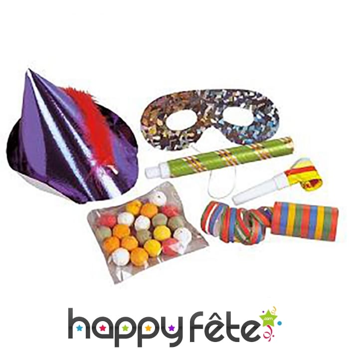 Pochette de cotillons pour 1 personne