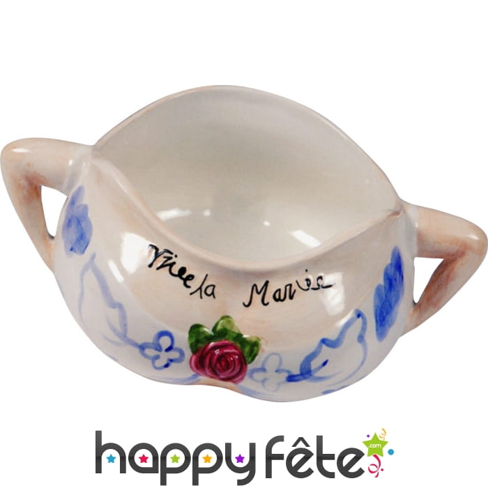 Pot de chambre mariage vive la mariee