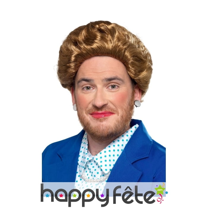 Perruque de de Margaret Thatcher