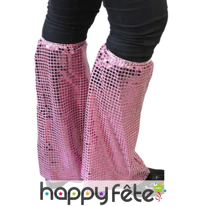 Pattes d'eph rose à paillettes