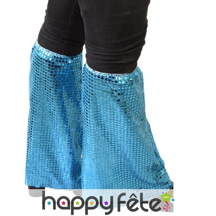 Pattes d'eph turquoises à paillettes