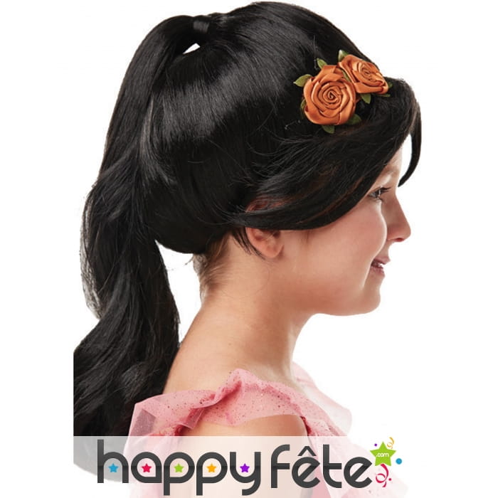 Perruque d'Elena D'Avalor pour enfant
