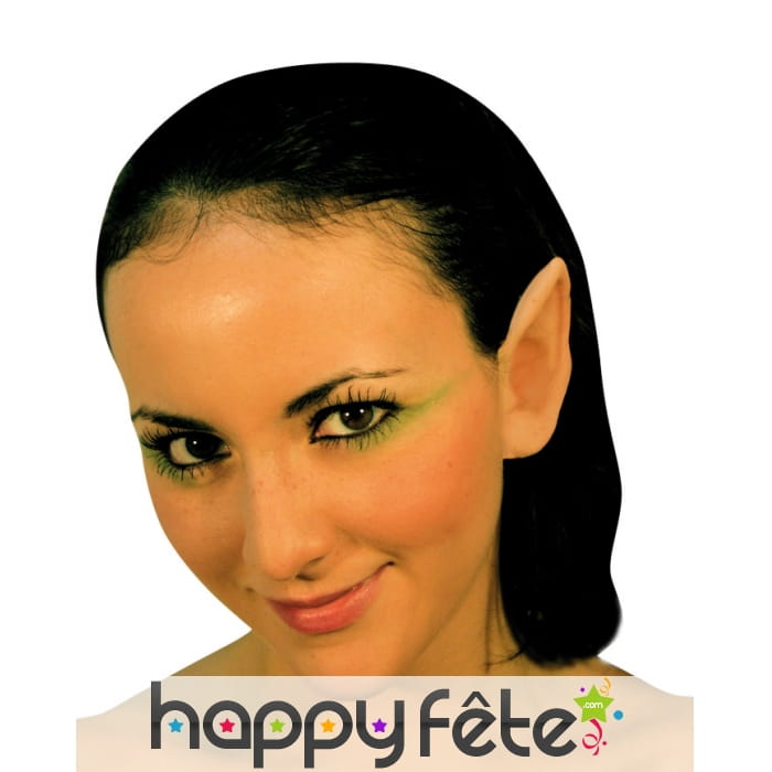 Paire de fausses oreilles d'elfe