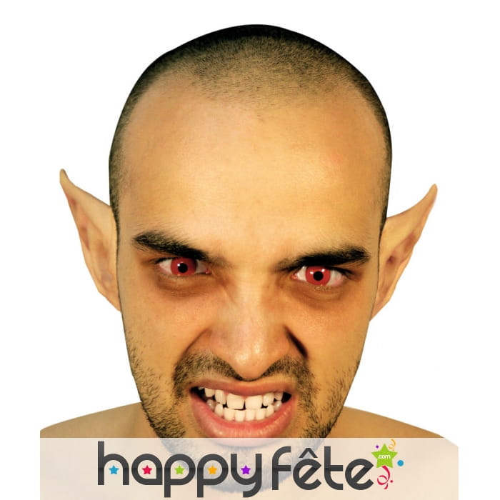 Paire de fausses oreilles pointues de démon