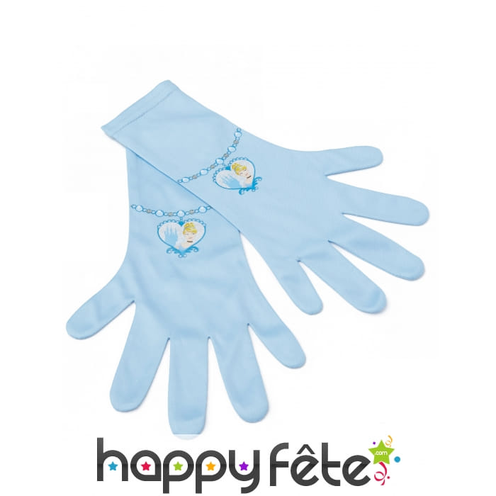 Paire de gants Cendrillon pour enfant