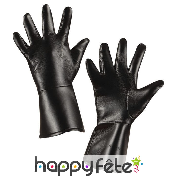 Paire de gants en simili cuir pour enfant