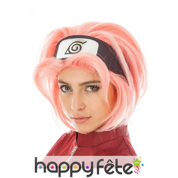 Perruque de Haruno pour femme, Naruto