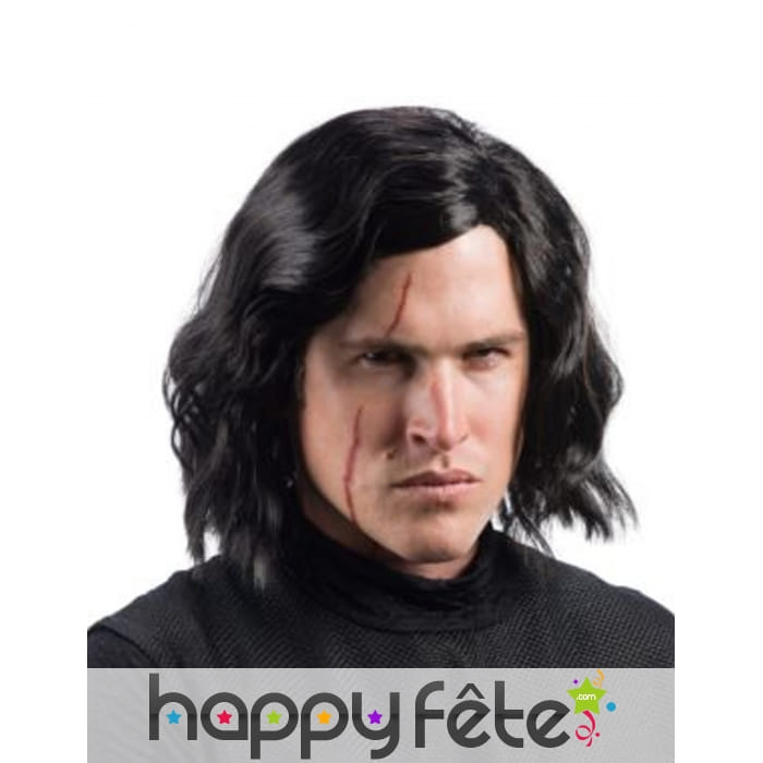 Perruque de Kylo Ren pour homme