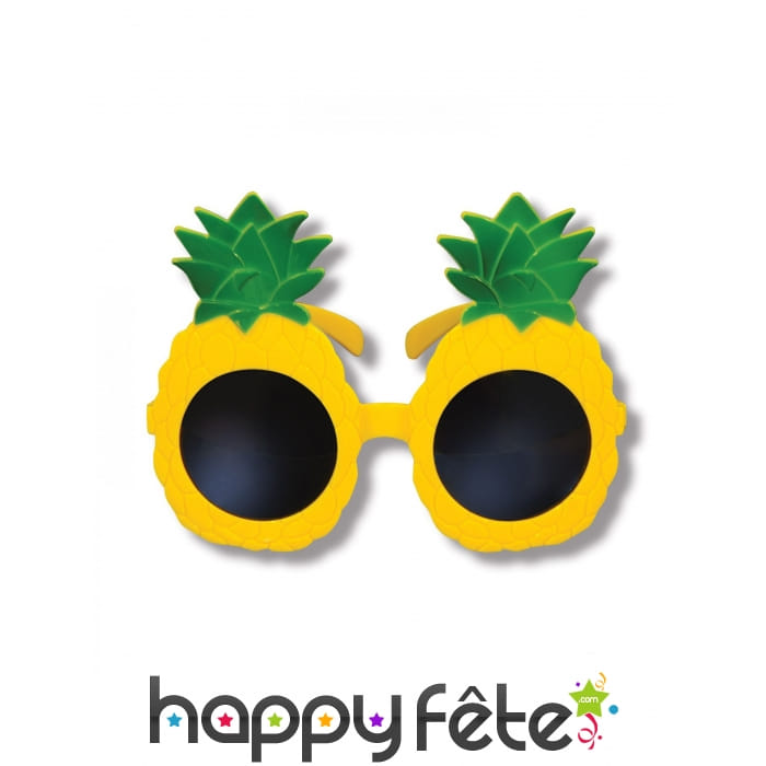 Paire de lunettes ananas pour adulte